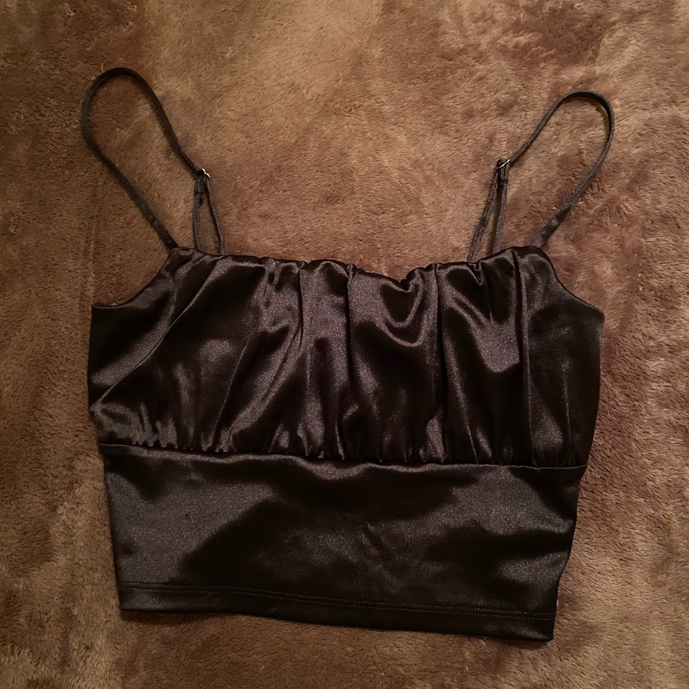 Shimmery Satin Cami Top